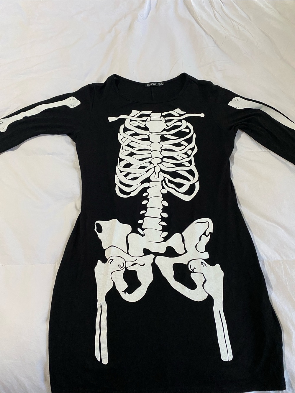 Black Skeleton Dress
